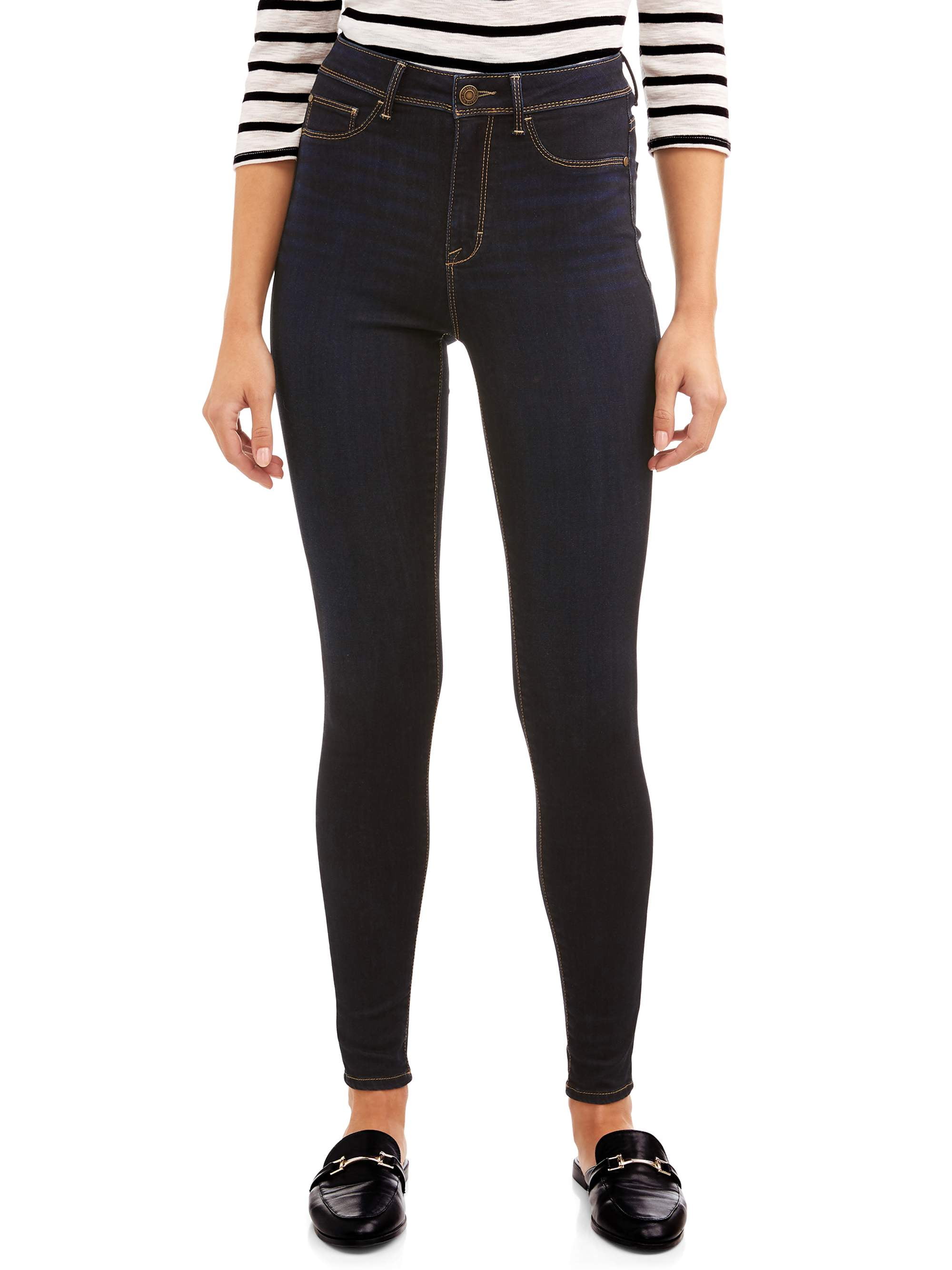 Time and Tru Women's High Rise Sculpted Jeggings 