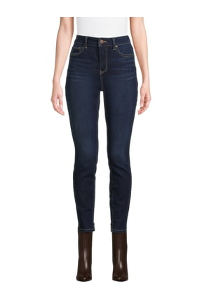 Women's High Rise Skinny Jeans, 27", 29” Inseams, Sizes 2-22