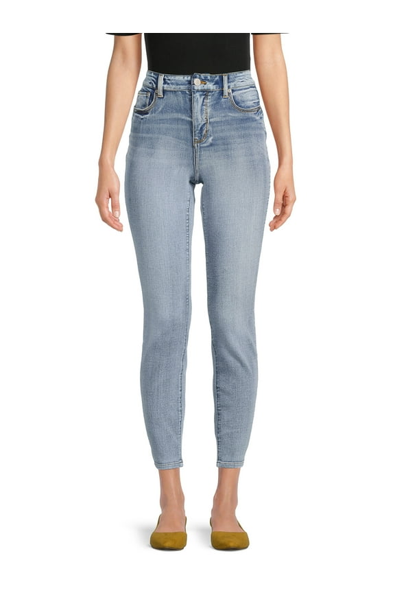 Women's High Rise Skinny Jeans, Available in 27", 29" Inseams, Sizes 2-20