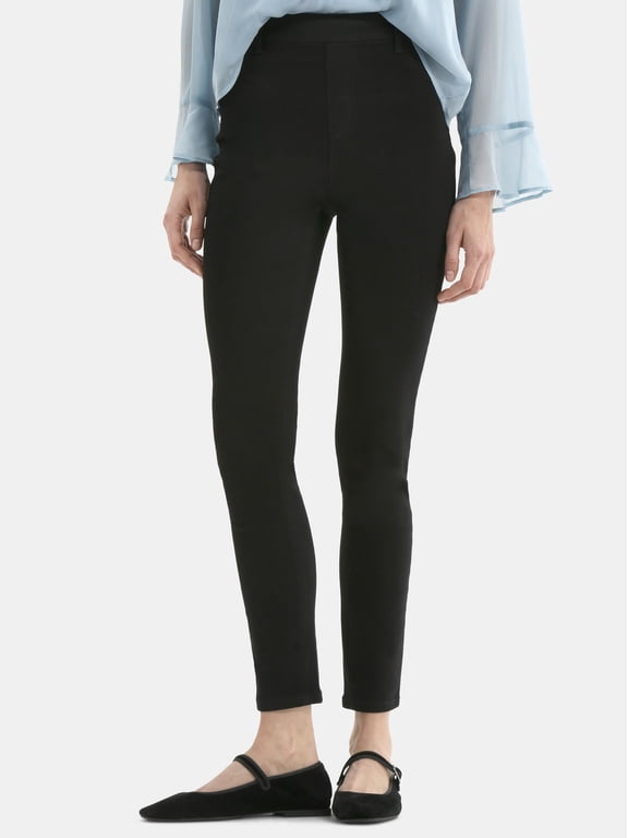 Women's High Rise Skinny Leg Denim Jegging, 28.5" Inseam, Sizes XS-XXXL