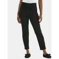 thumbnail image 1 of Time and Tru Women's High Rise Straight Leg Jeggings, 27.5" Inseam, Sizes XS-XXXL, 1 of 5