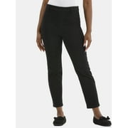 Time and Tru Women's High Rise Straight Leg Jeggings, 27.5" Inseam, Sizes XS-XXXL