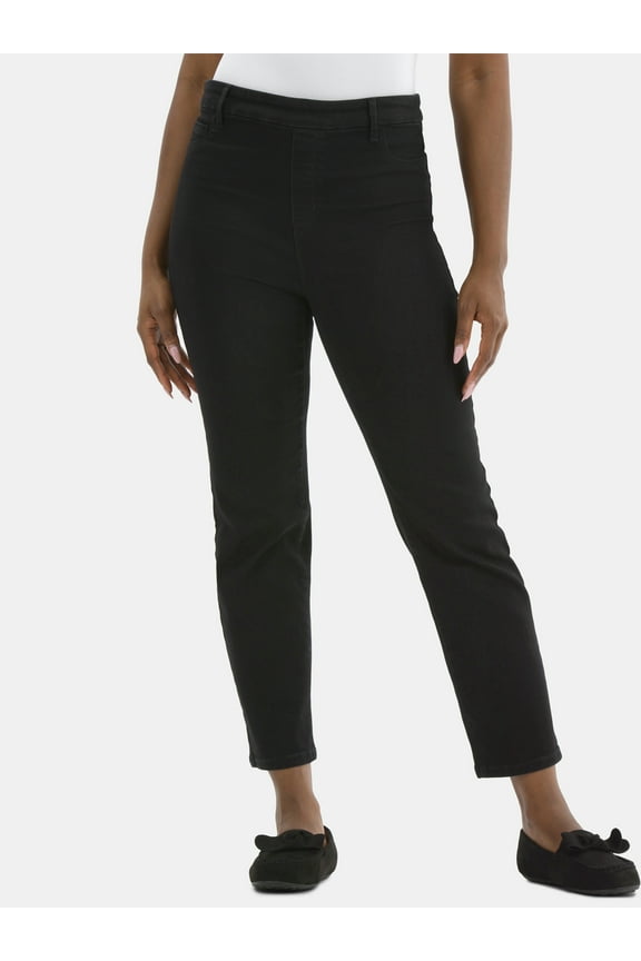 Women's High Rise Straight Leg Jeggings, 27.5" Inseam, Sizes XS-XXXL