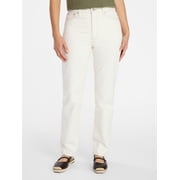 Women's High Rise Straight Leg Jeans, 30" Inseam Regular, Sizes 0-20, 10S-16S