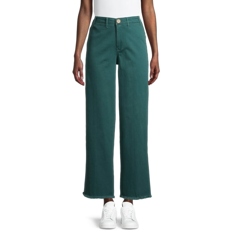 Walmart wide clearance leg crop pants