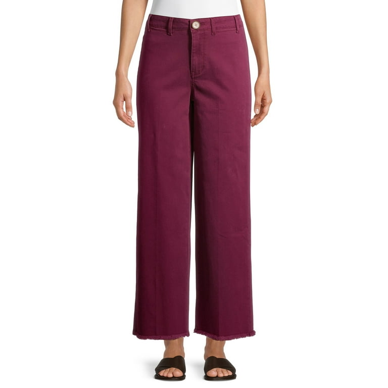 Walmart wide hotsell leg crop pants