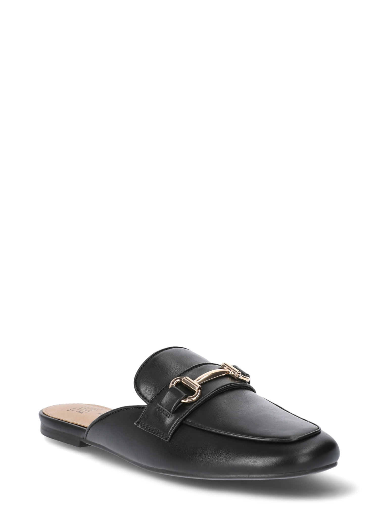 Time and Tru Women's Horsebit Slip-on Mules - Walmart.com