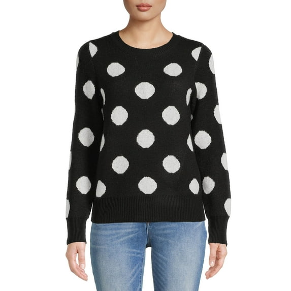 Time and Tru Women's Intarsia Sweater