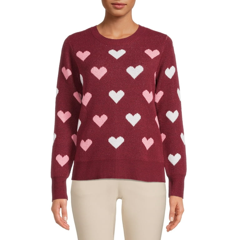 Time and Tru Women's Intarsia Sweater