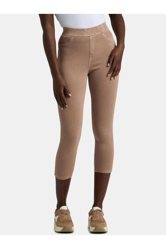 Women's Capri Jeggings, Sizes XS-XXXL