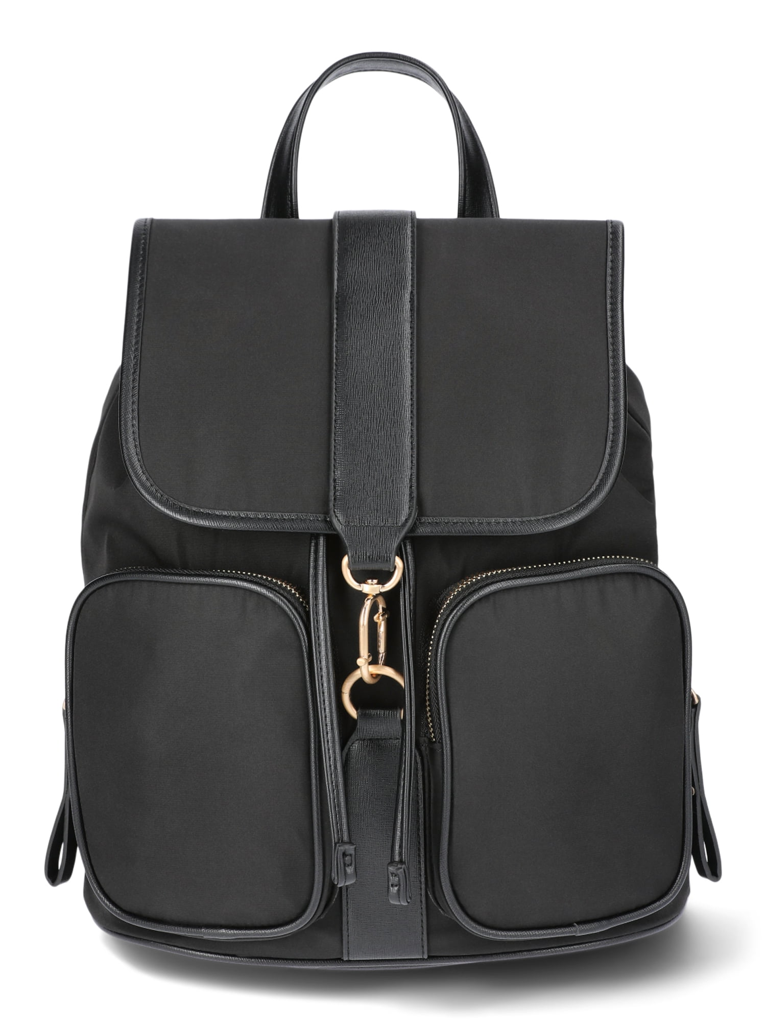 Time and Tru Women's Jessa Backpack, Black