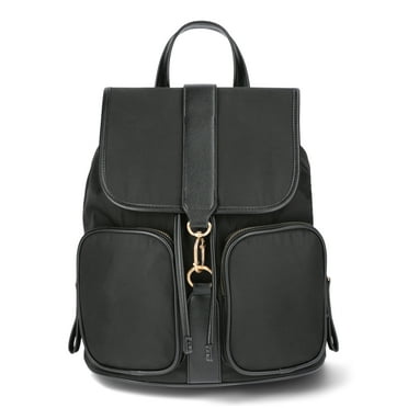 Time and Tru Women's Jessa Backpack, Black