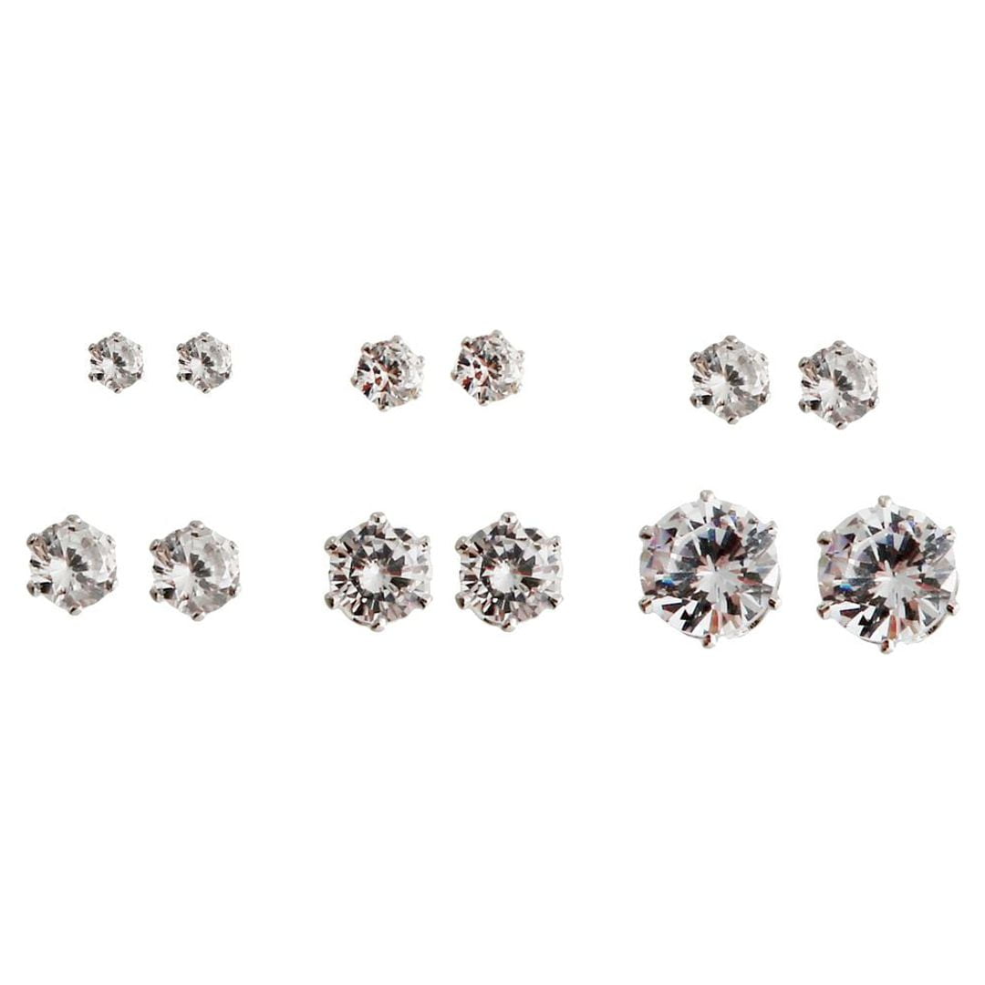 Martini Set 8mm Simulated Diamond Earrings | Vansweden Jewelers