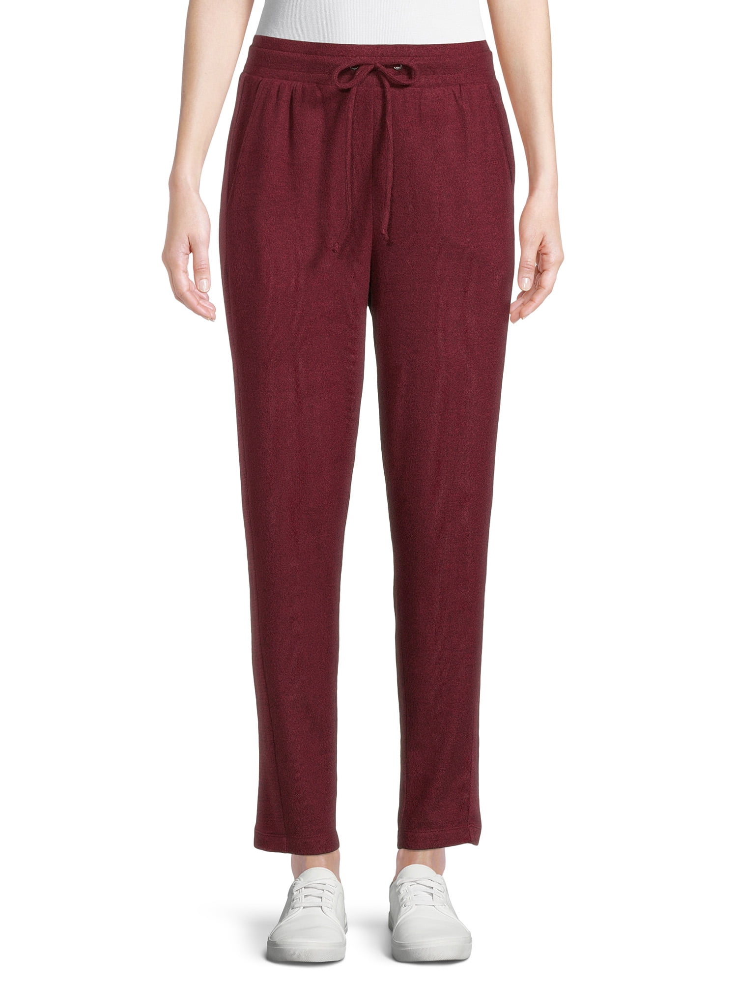 Time and Tru Women's Jogger Pants with Pockets - Walmart.com