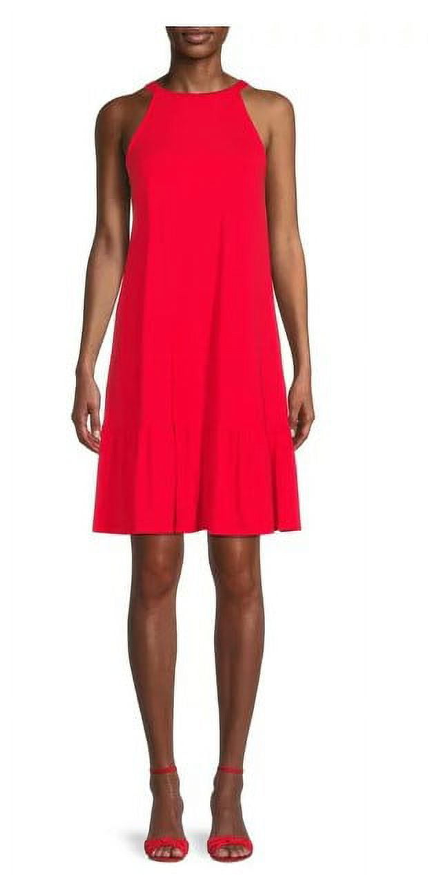 Time and Tru Women's Knit Halter Dress