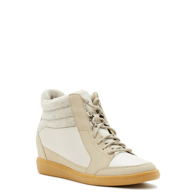 Time and Tru Women's Knit HighTop Sneakers