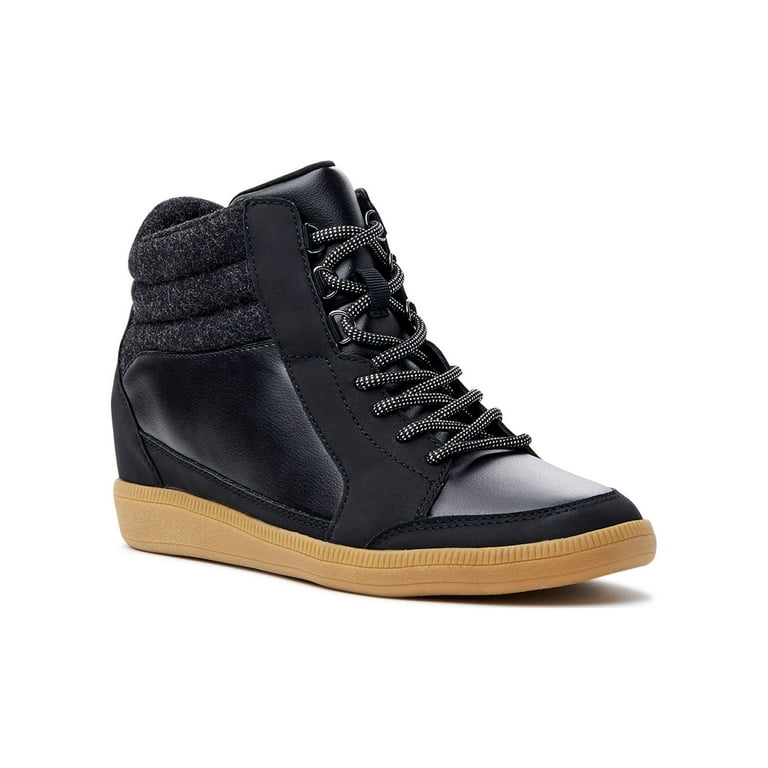 Knit high top sneakers womens on sale