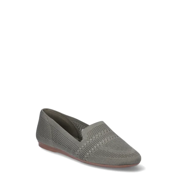 Time and Tru Women's Knit Loafers