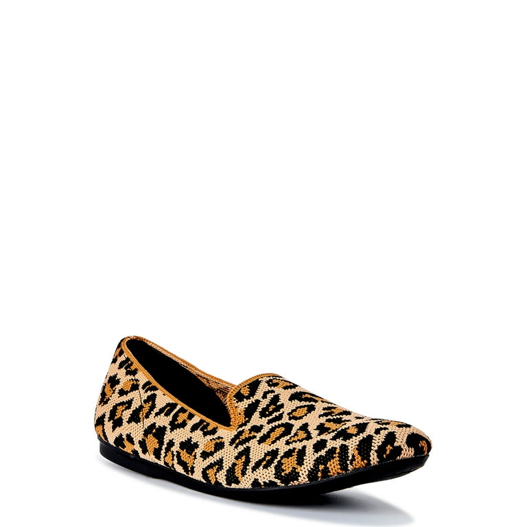 Time and Tru Women s Knit Loafer Walmart