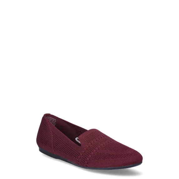 Time and Tru Women's Knit Loafers