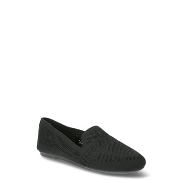 Time and Tru Women's Knit Loafers, Sizes 6-11