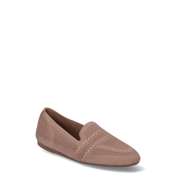 Time and Tru Women's Knit Loafers