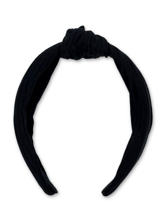 Women's Knot Hair Headband, Black