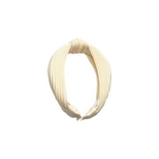 Time and Tru Knotted Headband, Ivory