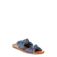 Time and Tru Women's Knotted Slide Sandal