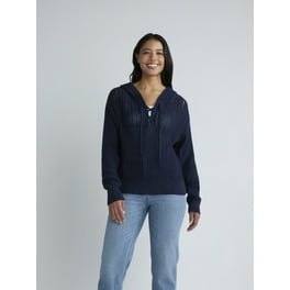 Time and Tru Women's and Women's Plus Chenille Crewneck