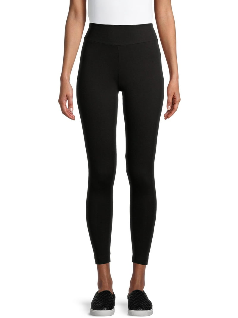 Time and Tru High-Rise Slim Fit Leggings Leg