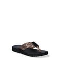 thumbnail image 1 of Time and Tru Women's Lifestyle Flip Flop Flat Sandals, 1 of 9