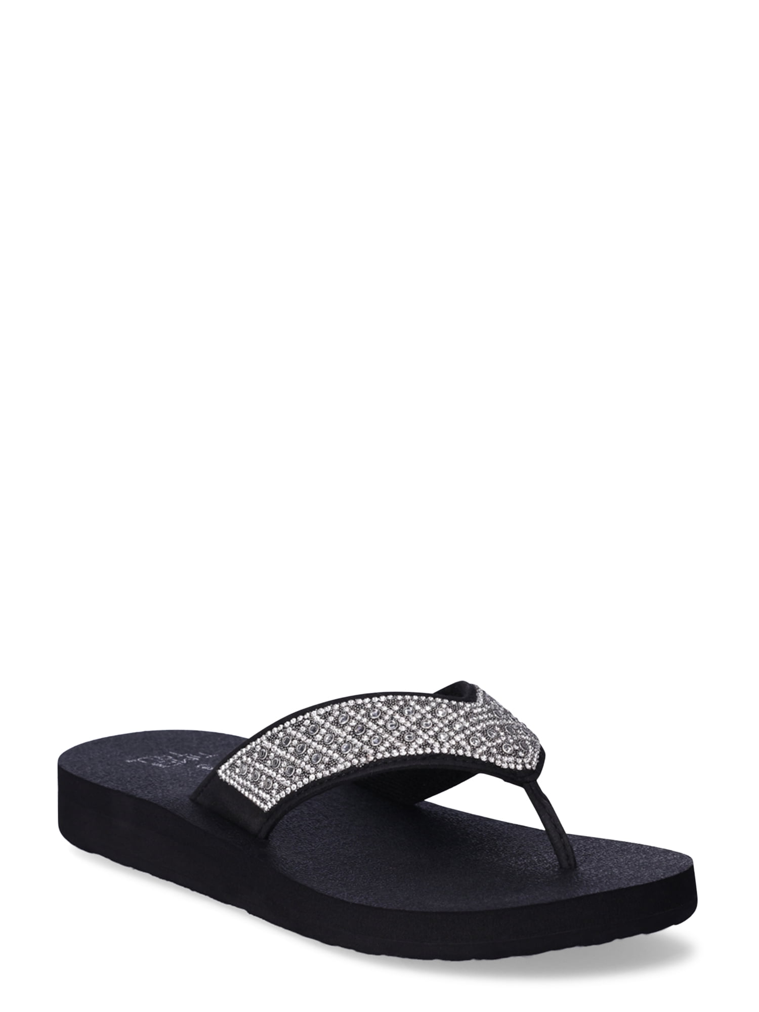 Time and Tru Women's Lifestyle Flip Flop Flat Sandals