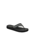 thumbnail image 1 of Time and Tru Women's Thong Flip-Flop Sandals with Rhinestone Embellishment, Medium Wide, 1 of 5
