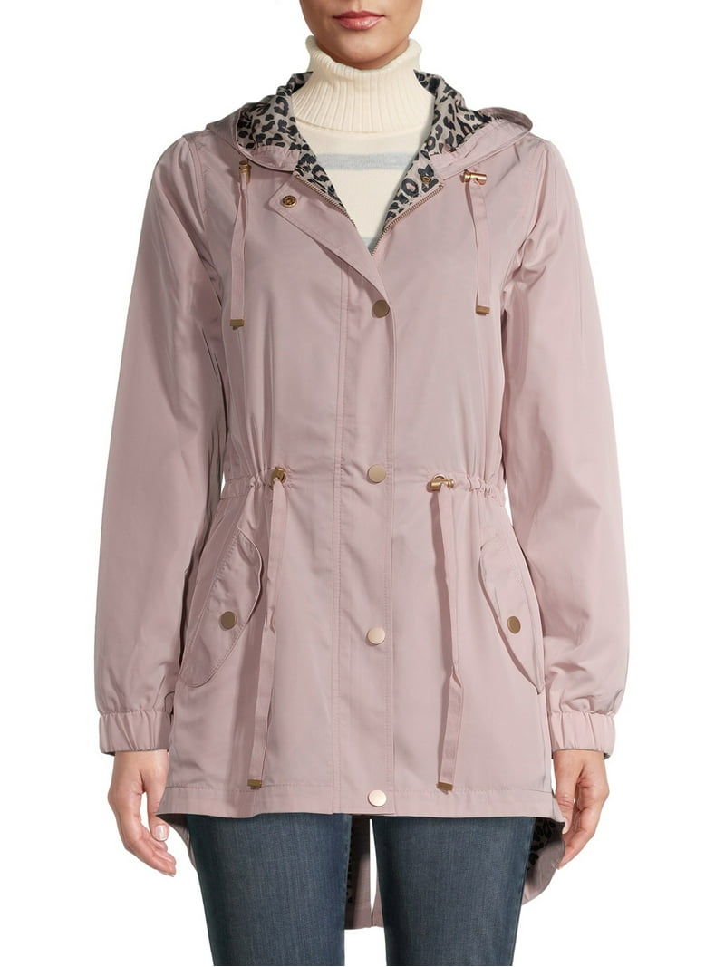 Time and Tru Women's Lightweight Anorak Jacket