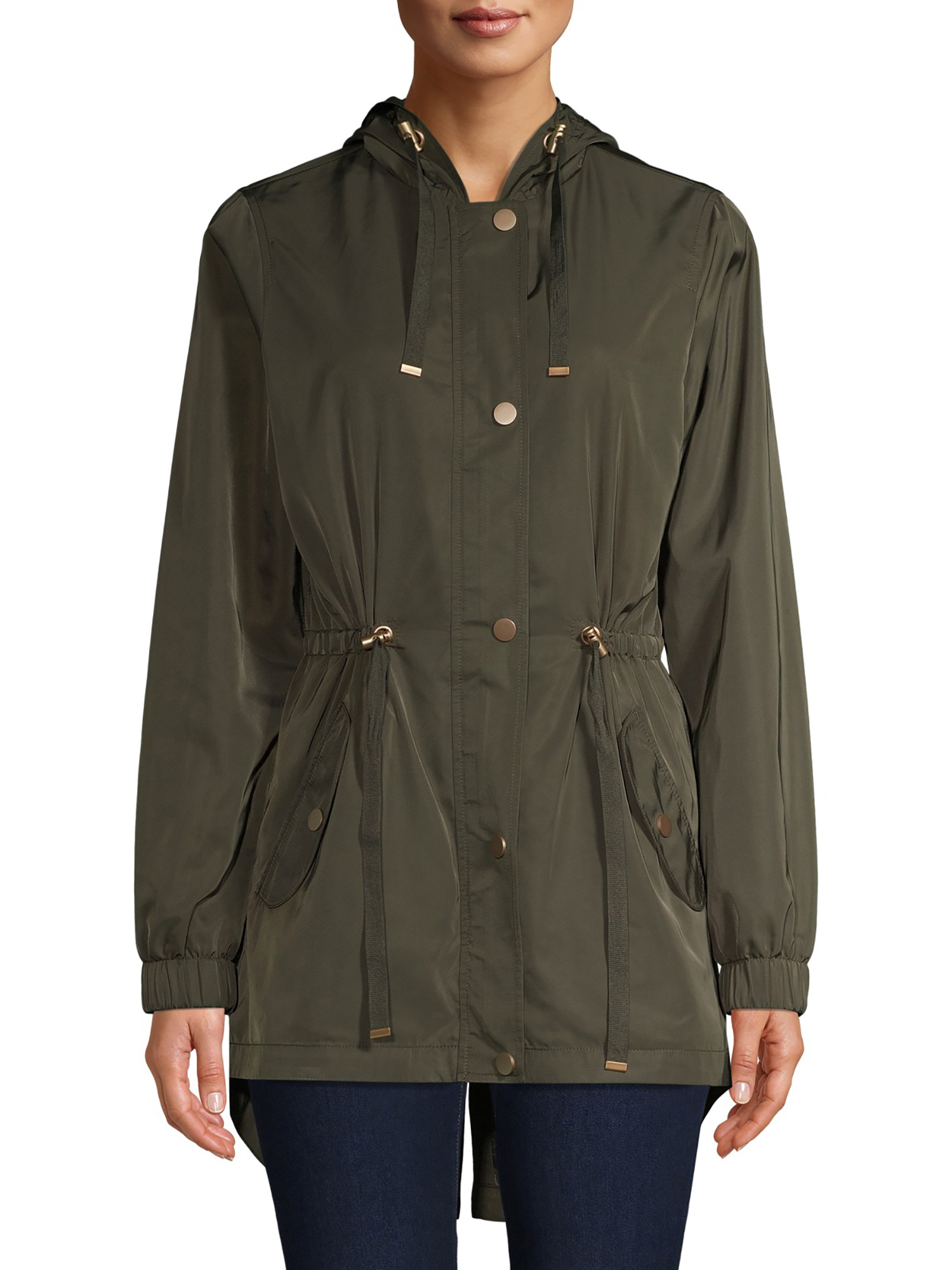 Time and Tru Women's Lightweight Anorak Jacket - Walmart.com