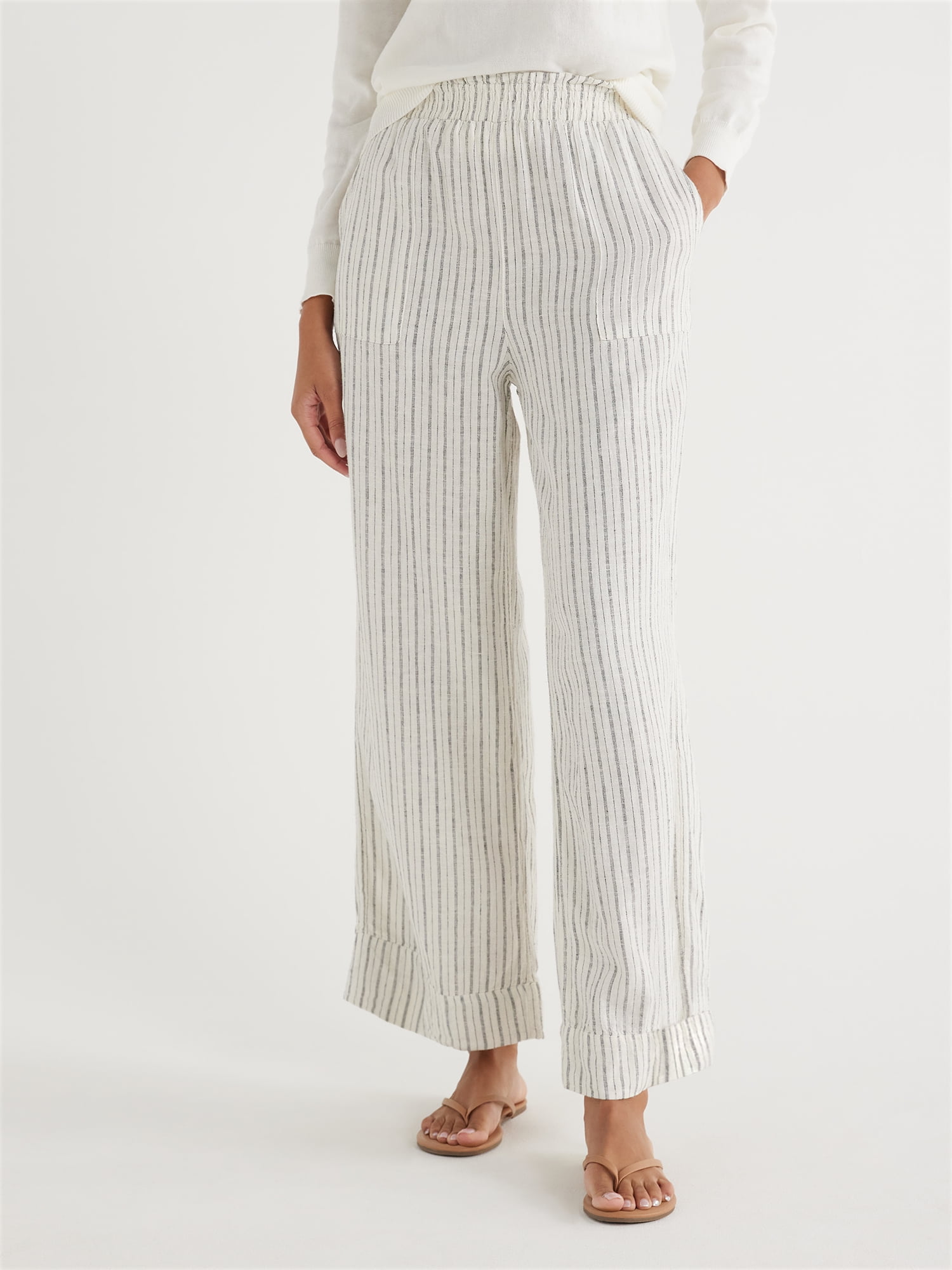 Time and tru linen pants deals