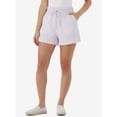 thumbnail image 1 of Time and Tru Women's Linen Blend Pull On Shorts, 3.5" Inseam, Sizes XS-XXXL, 1 of 5