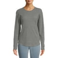 Time and Tru Women's Long Sleeve Thermal TShirt