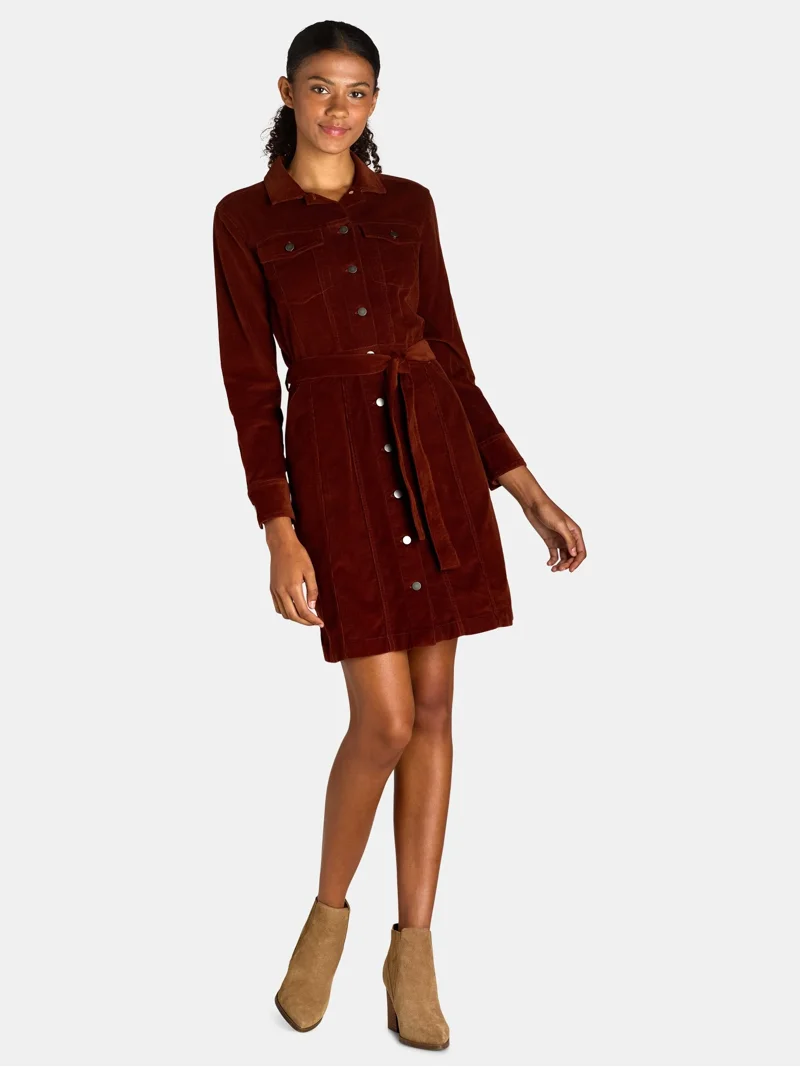 daily practice by anthropologie long-sleeve knit dress Daily Practice by Anthropologie Long-Sleeve Sporty Sweater Dress