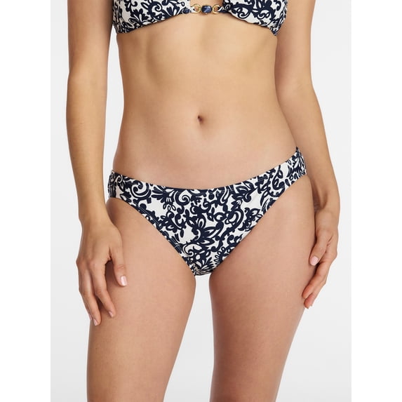 Time and Tru Women's Low Rise Bikini Bottoms, Sizes XS-XL