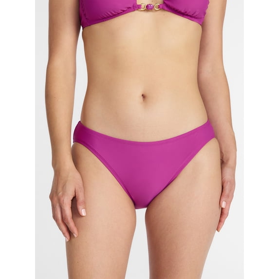 Time and Tru Women's Low Rise Bikini Bottoms, Sizes XS-XL