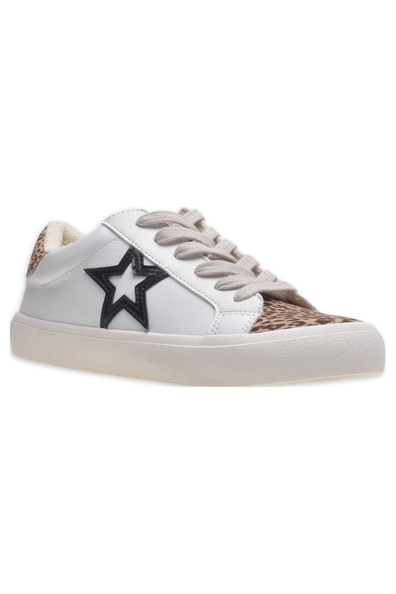 Women's Low Top Fashion Star Sneakers
