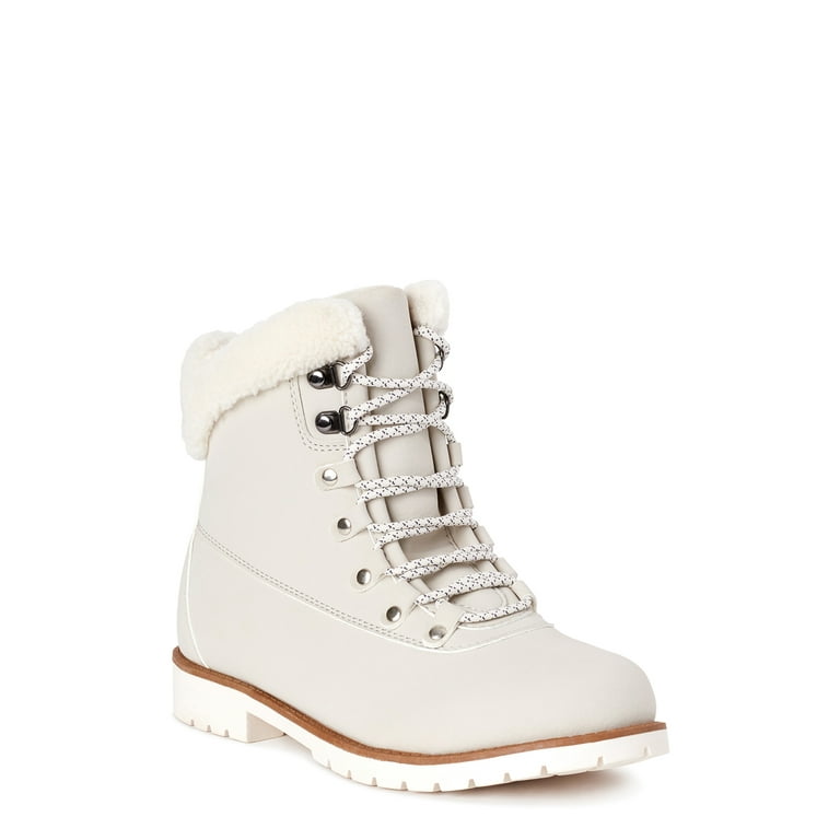 Walmart white boots sale