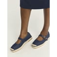 thumbnail image 1 of Time and Tru Women’s Mary Jane Espadrille Flats, 1 of 6