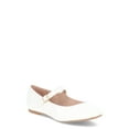 thumbnail image 1 of Time and Tru Women's Faux Leather Mary Jane Flats, 1 of 6