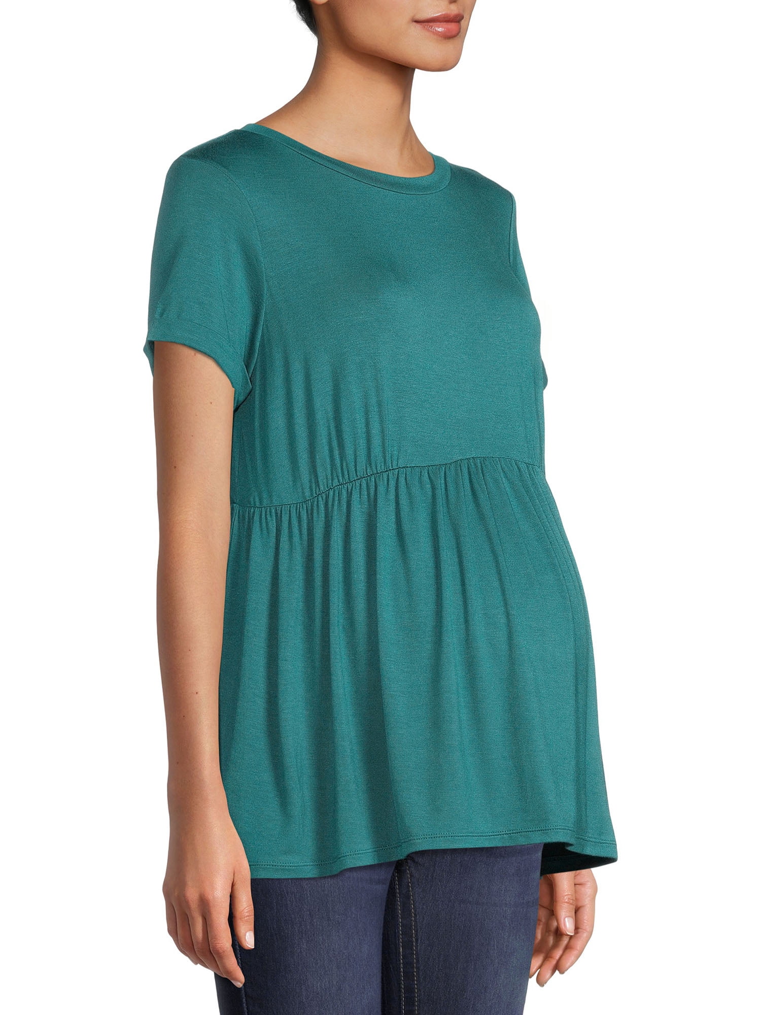 Time and Tru Women's Maternity Babydoll Top