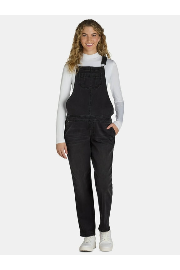 Women's Maternity Boyfriend Overalls, Sizes XS-XXXL