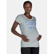 TIME AND TRU Women’s Maternity Graphic Print Tee, Sizes S-XXL