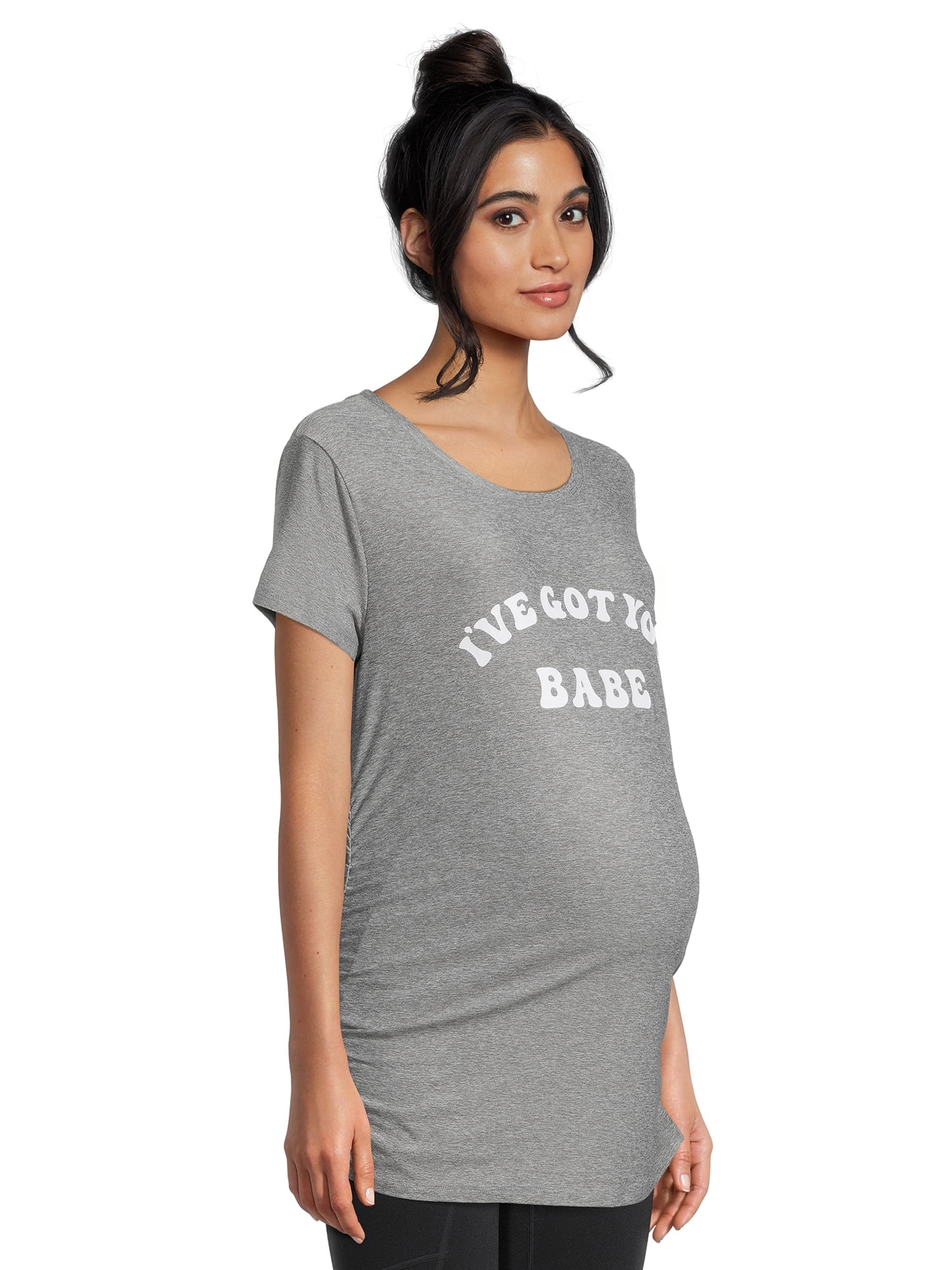 Time and Tru Women's Maternity Graphic TShirt
